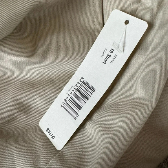 Kim Rogers Shannon Khaki Chino Pants Women Size 10 Short New - Picture 4 of 7